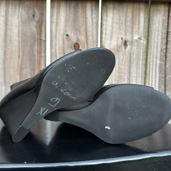 Kelsi Dagger ‘Innis’ leather wedge sandals, size 6 - Picture 6 of 7